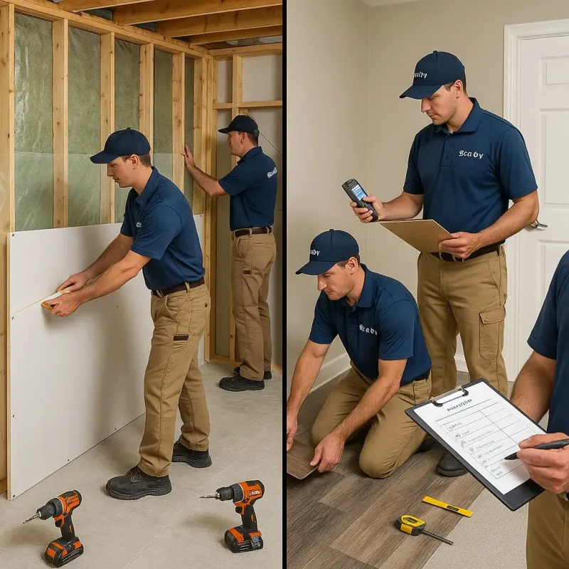 Repairs and Reconstruction process in Lents, OR