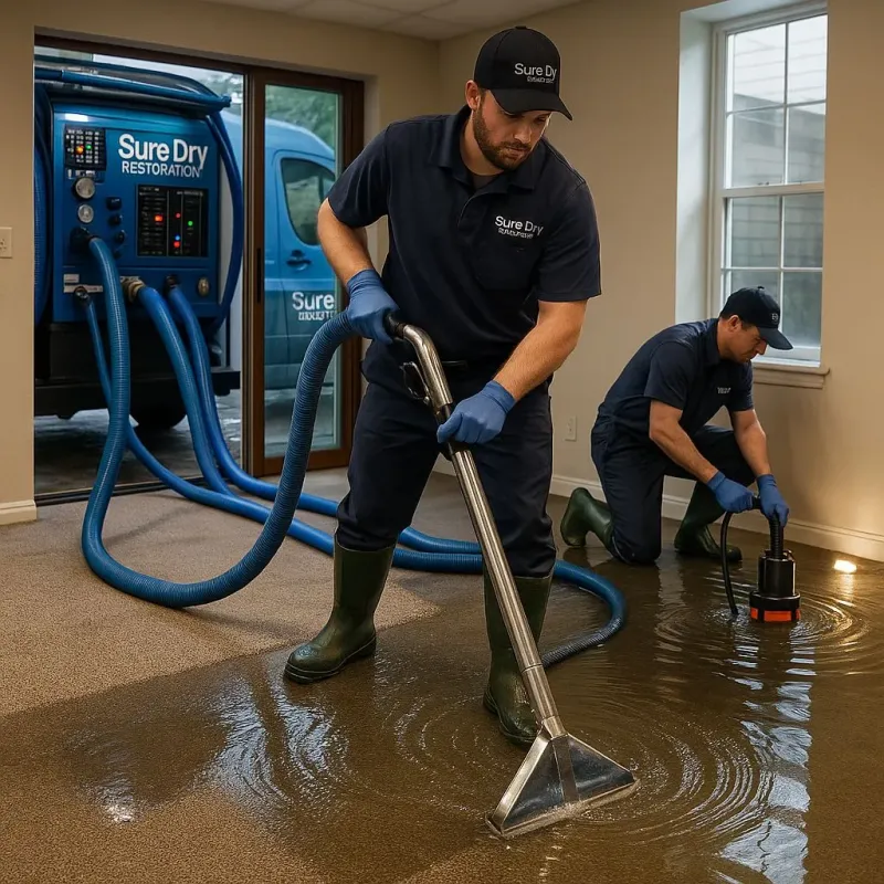 Water Extraction and Removal process in Lents, OR